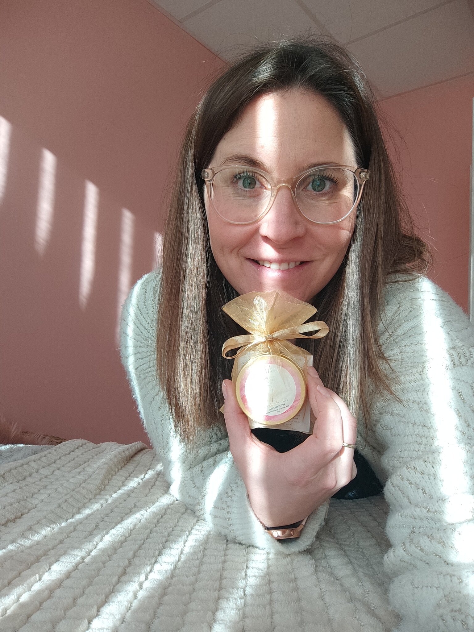 Sheaboter met bergkristal - 50ml - fairtrade goud