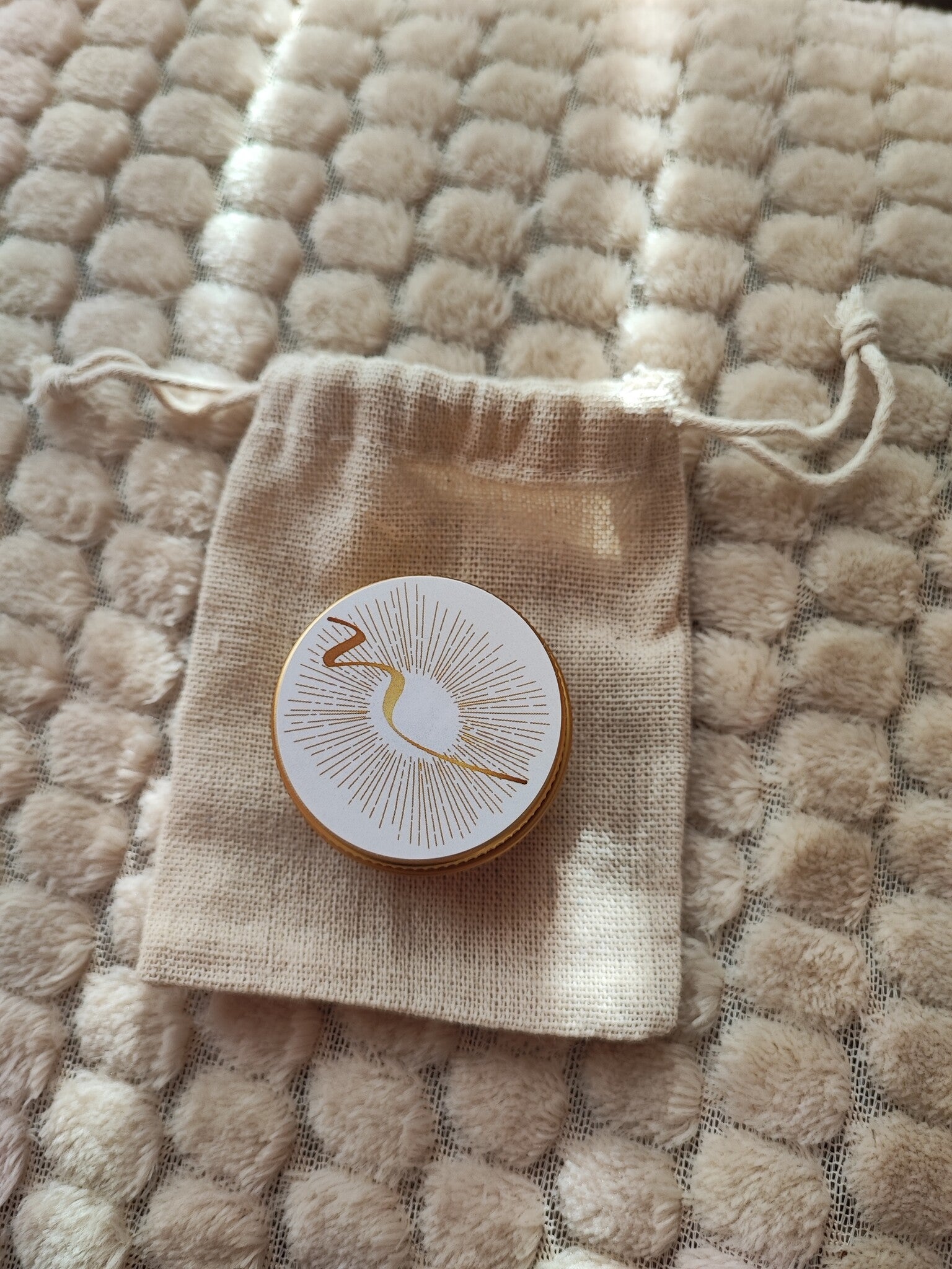 Pure sheaboter met bergkristal - Nina - 15ml - handig om mee te nemen