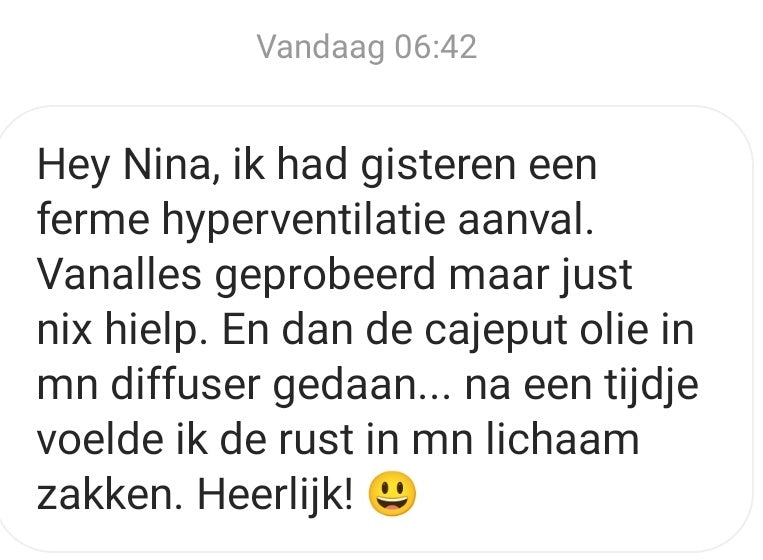 Cajeput BIO Oshadhi - rust in de chaos - 10ml