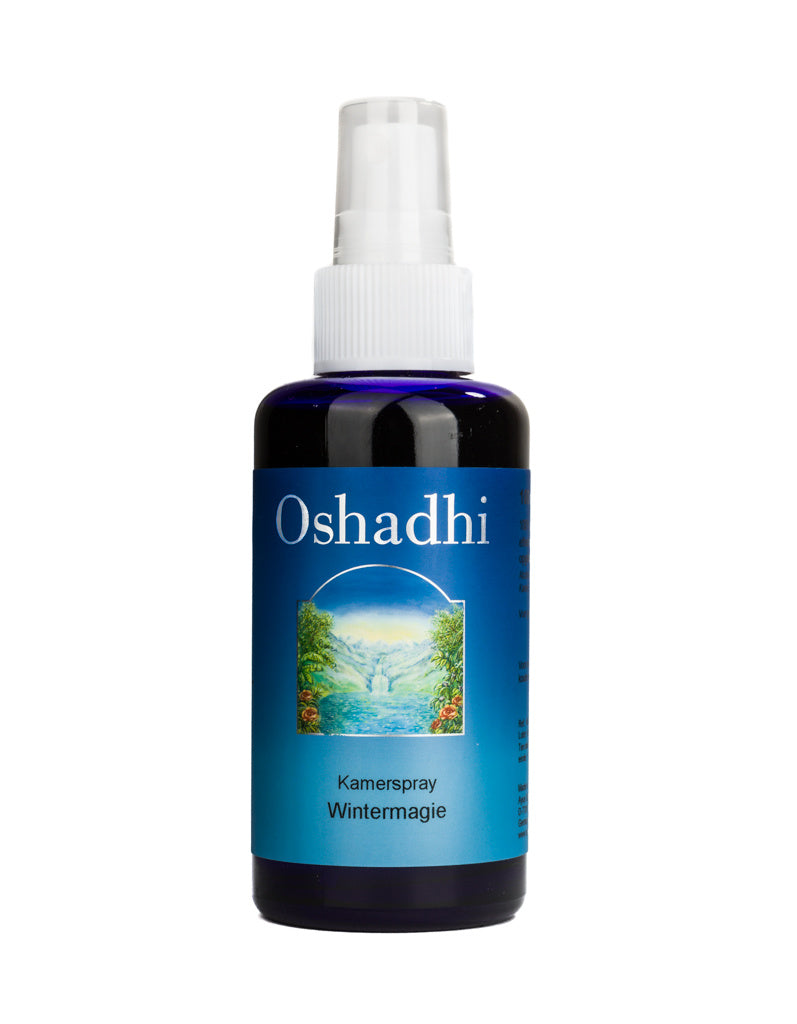 Roomspray Wintermagie Oshadhi - warm & gezellig winters - 100ml