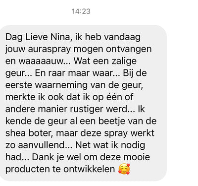 Auraspray diepe gronding - NINA - 50ml