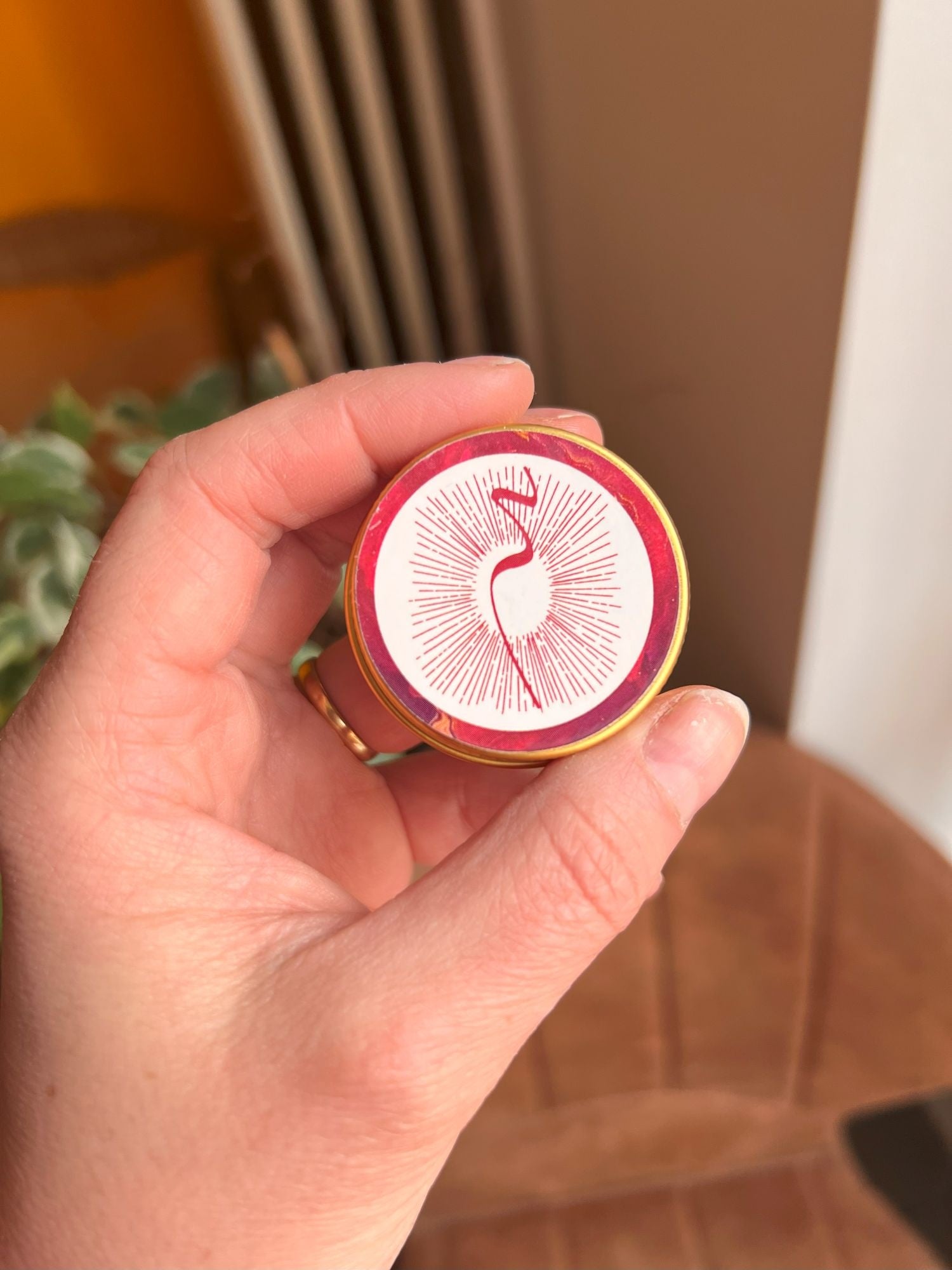 Sheaboter met granaatkristal en etherische olie - 15g