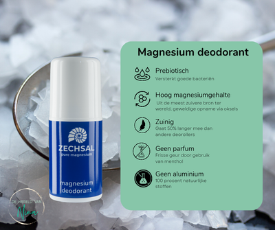 Zechsal magnesium deodorant - na drie weken gebruik wil je niks anders meer!