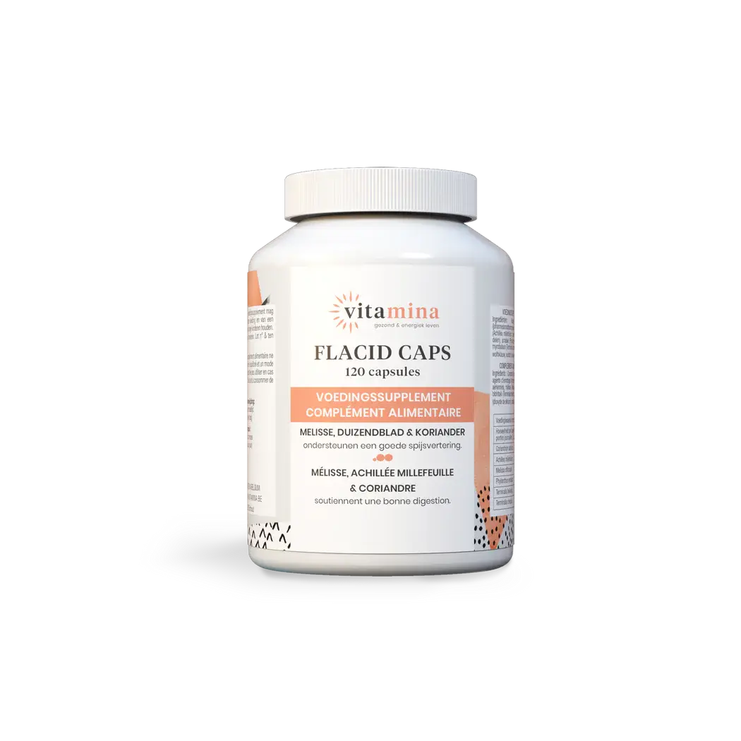 Groot formaat Flacid caps - 120cap -  Vitamina