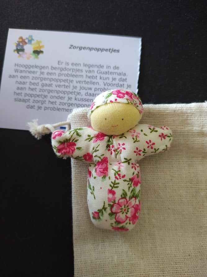 Zorgenpopje in lief zakje - ritueeltje voor kinderen
