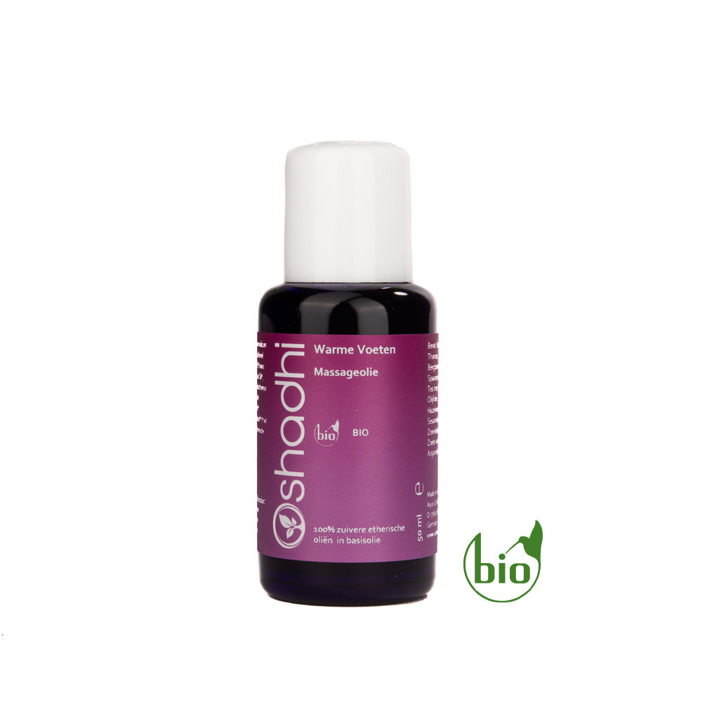 Voetenolie Oshadhi - doorbloeding én verzorging - 50ml