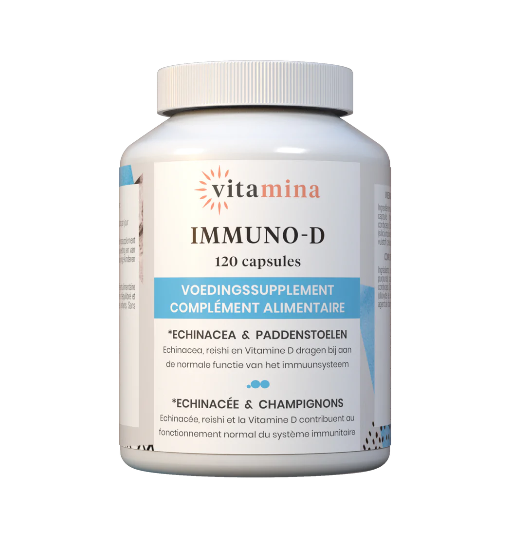 Immuno D - herstel je aangeboren immuniteit - 120cap