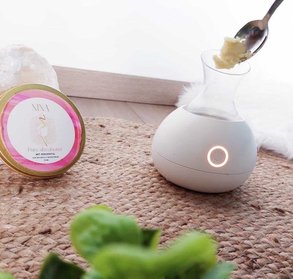 Therapeutenpakket sheaboter 250g en verwarmer