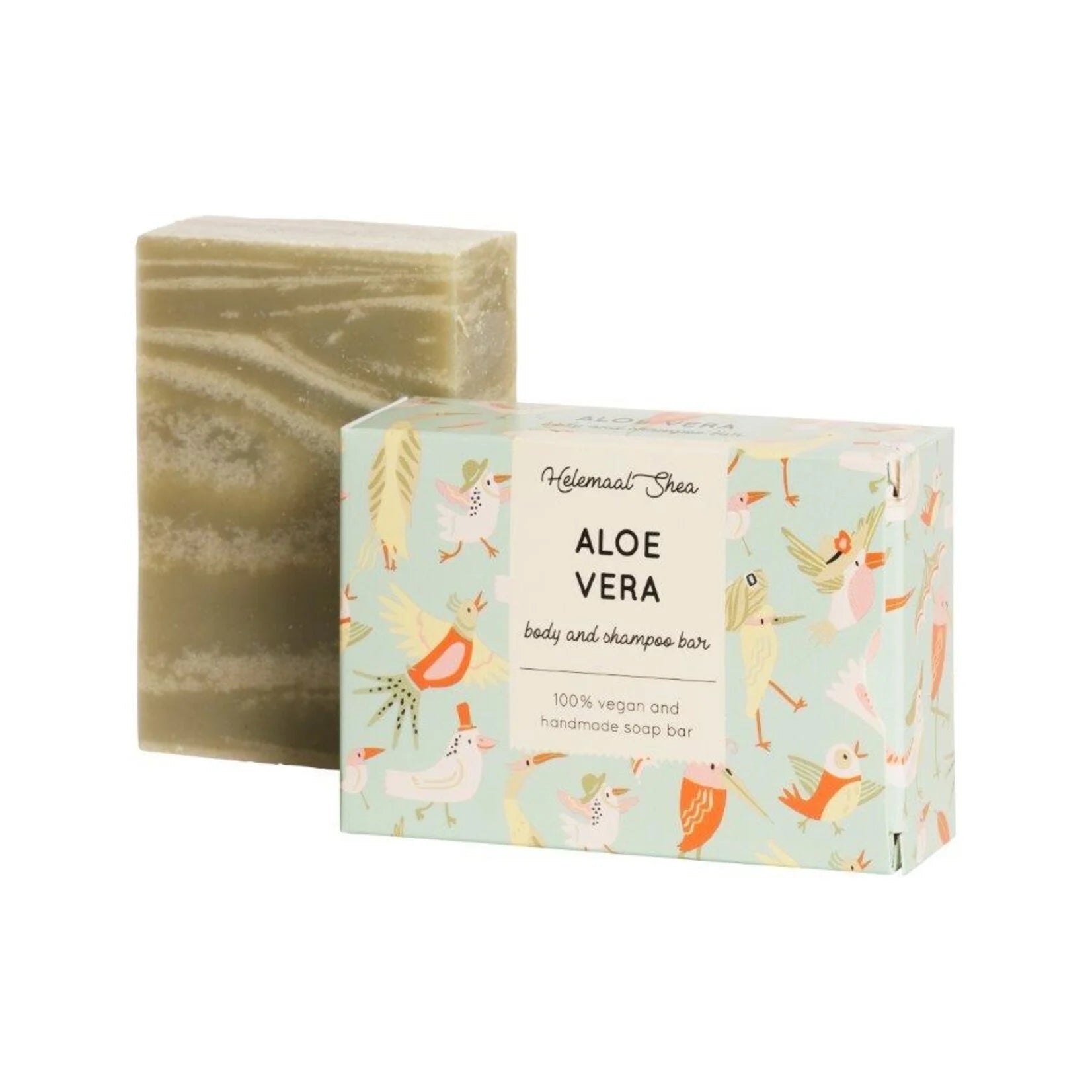 Haarzeep 'Aloë vera' - zeer gevoelige huid en hoofdhuid - Helemaal Shea