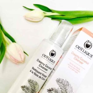 Creamy coconut cleanser Odylique - romige reiniger voor normale/rijpere huid - 200ml