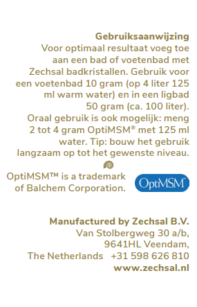 Opti MSM - onmisbare ondersteuning - 500g