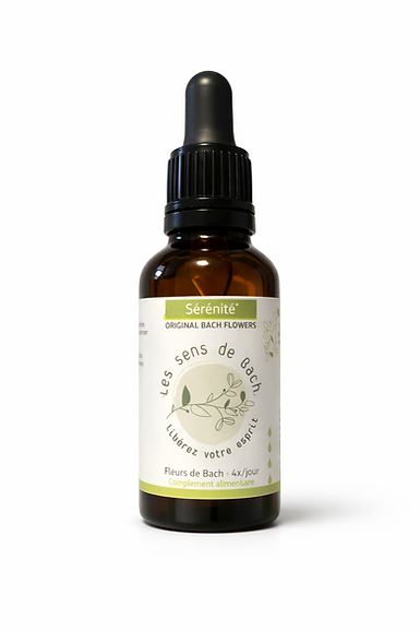 Sérénité bloesemremedie - Les Sens de Bach - bij zorgen - 30ml