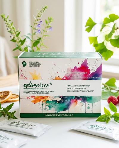 Estimulow - neurosupplement voor onrustige breinen - 30 zakjes